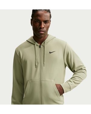 Nike Hyverse Dri-Fit Uv Fleece Full-Zip Hoodie - Green