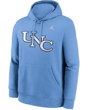 Nike North Carolina Sideline Club Nike Brand Pullover Hoodie - Blue