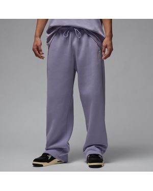 Nike Pantaloni Oversize Con Bordo Aperto Brooklyn Fleece – Uomo - Viola