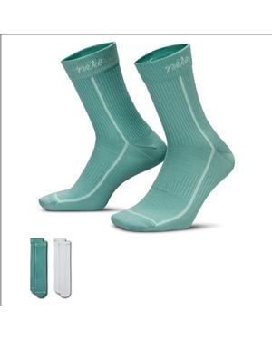 Nike Everyday Plus Lightweight Crew Socks (2-Pair) - Green