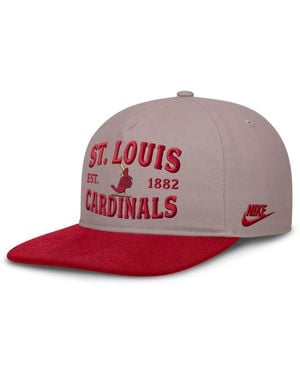 Nike St. Louis Cardinals Cooperstown Pro Mlb A-Frame Adjustable Hat - Red