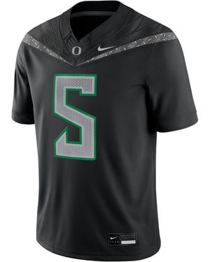 Nike Dante Moore Oregon Menâ Dri-Fit College Nil Game Jersey - Black