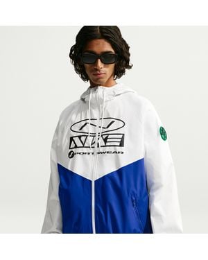 Nike Windrunner Storm-Fit Graphic Jacket - Blue