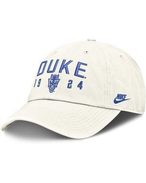 Nike Duke Natural Club College Adjustable Hat - Blue