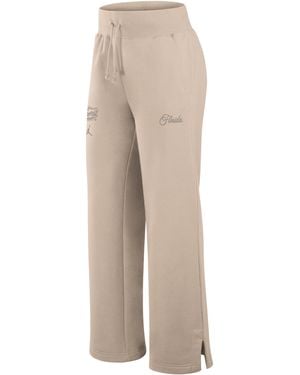 Nike Florida Neutral Stance Collection Phoenix Jordan Brand College High-Rise Sweatpants - Natural