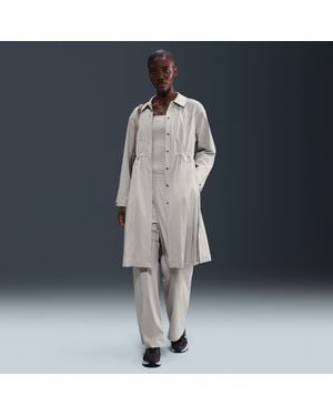 Nike 24.7 Perfectstretch Dri-Fit Oversized Trench Coat - Blue