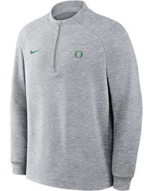 Nike Oregon Par Therma-Fit College Half-Zip Pullover - Gray