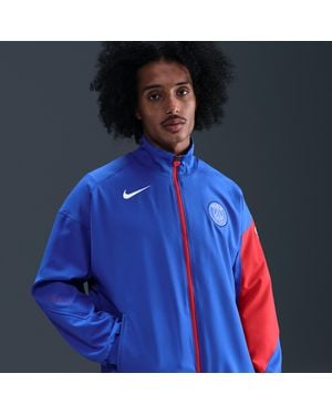 Nike Psg Strike Third Dri-Fit Total 90 Football Anthem Jacket - Blue