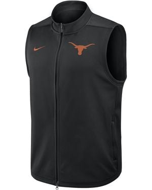 Nike Texas Victory Therma-Fit College Full-Zip Vest - Black