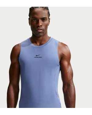Nike Pro Dri-Fit Training Tank Top - Blue