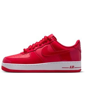 Nike Air Force 1 '07 Lv8 Shoes - Red
