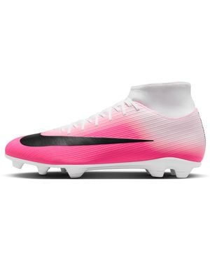 Nike Mercurial Superfly 11 Club Multi-Ground High-Top Soccer Cleats - Pink