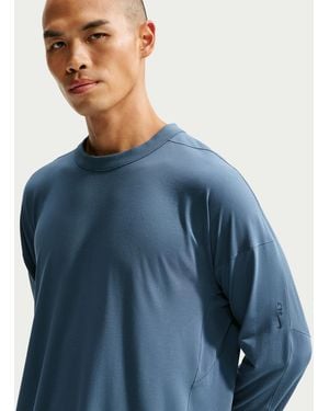 Nike 24.7 Impossiblysoft Light Dri-Fit Long-Sleeve Top - Blue