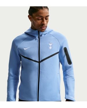 Nike Tottenham Hotspur Tech Fleece Windrunner Soccer Full-Zip Hoodie - Blue