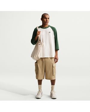 Nike Sportswear Club Oversized Cargo Shorts - Natural