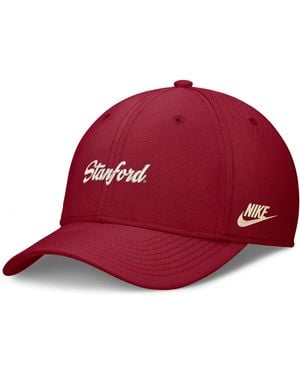 Nike Stanford Legacy Rise Vintage Dri-Fit College Hat - Red