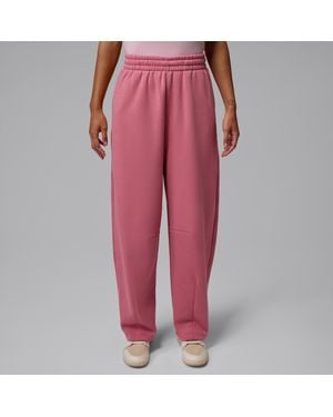 Nike Brooklyn Wide-Leg Pants - Pink