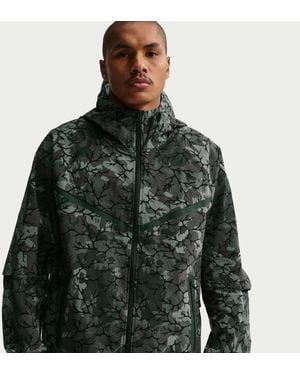 Nike Tech Woven Full-Zip Windrunner Jacket - Green