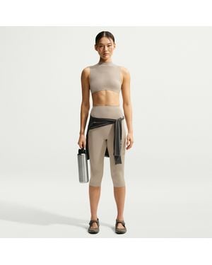 Nike Skims Studio Stretch 17" Leggings - Natural