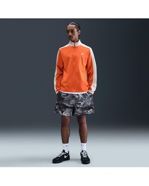 Nike Sportswear Club Mesh Flow Shorts - Orange