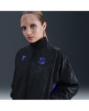 Nike F.C. Barcelona Away Kobe Football Graphic Tracksuit Jacket - Blue
