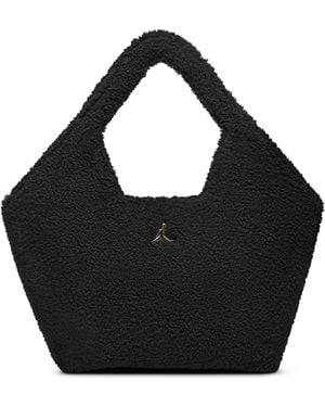 Nike Monarch High-Pile Tote (17L) - Black