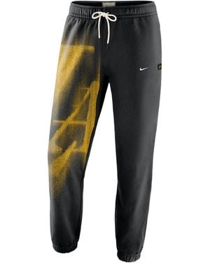 Nike Los Angeles Lakers Standard Issue Fleece Basketball Pants - Blue