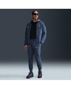Nike Paris Saint-Germain Tech Football Fleece Joggers - Blue