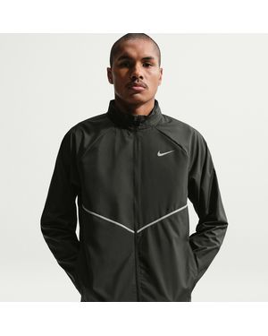 Nike Miler Repel Uv Protection Running Jacket - Black
