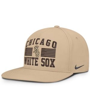Nike Chicago Sox Pro Aerobill Mlb Adjustable Hat - Natural