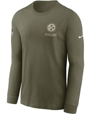 Nike Washington Commanders Salute To Service Nfl Long-Sleeve T-Shirt - Green