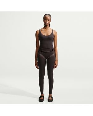 Nike Skims Studio Stretch 29" Bodysuit - Black