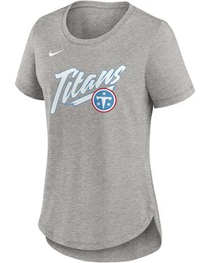 Nike Tennessee Titans Primetime Nfl T-Shirt - Gray