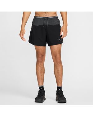 Nike Trail Second Sunrise 12.5Cm (Approx. Dri-Fit Adv Brief-Lined Running Shorts - Black