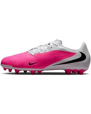 Nike Phantom 6 Low Academy Artificial-Grass Soccer Cleats - Pink