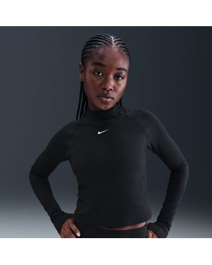 Nike Pro Dri-Fit Long-Sleeve Top - Blue