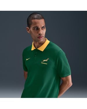 Nike Springboks Rugby Pique Polo - Green