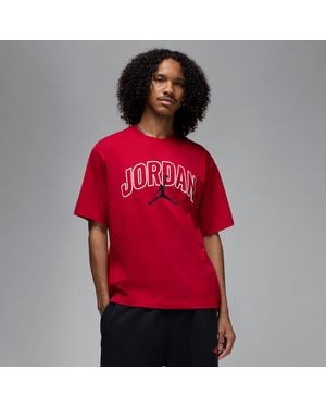 Nike T-Shirt Brooklyn – Uomo - Rosso
