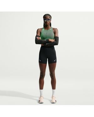 Nike Aeroswift Dri-Fit Adv Tight Running Shorts - Green