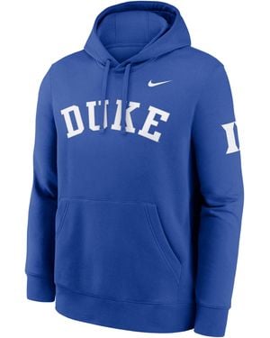 Nike Duke Sideline Club College Pullover Hoodie - Blue