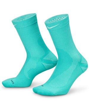 Nike Lightweight Running Crew Socks (1 Pair) - Blue
