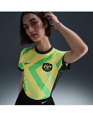 Nike Australia 2025/26 Match Home Dri-Fit Adv Football Authentic Shirt - Green