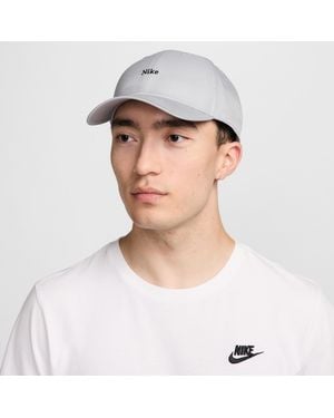Nike Club Cap Structured Bill Cap - Gray