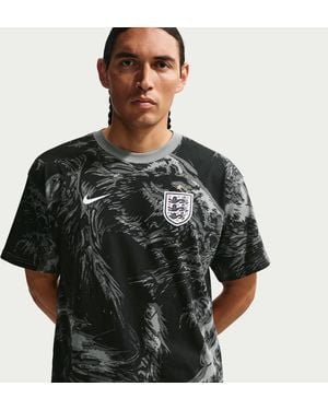 Nike England Soccer T-Shirt - Black
