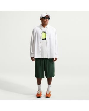 Nike Club Rules French Terry Shorts - White