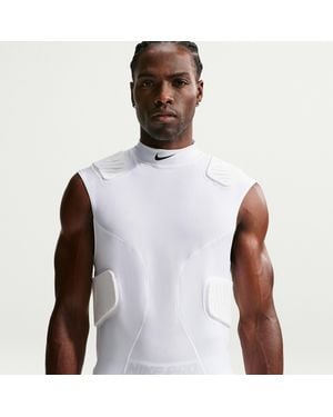 Nike Pro Hyperstrong 4-Pad Top - White