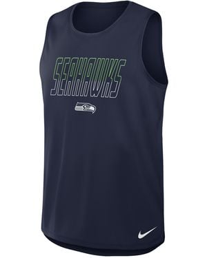 Nike Seattle Seahawks Dri-Fit Nfl Tank Top - Blue