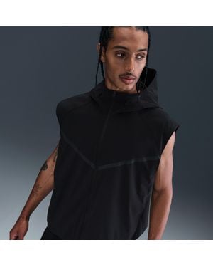 Nike Tech Dri-Fit Woven Windrunner Gilet - Black
