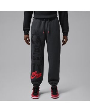 Nike Brooklyn Fleece Cuffed Pants - Black