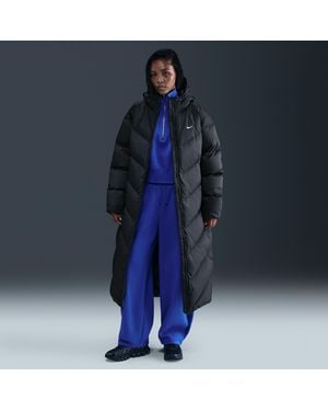 Nike Sportswear Windpuffer Storm-Fit Loose Hooded Down Parka - Blue
